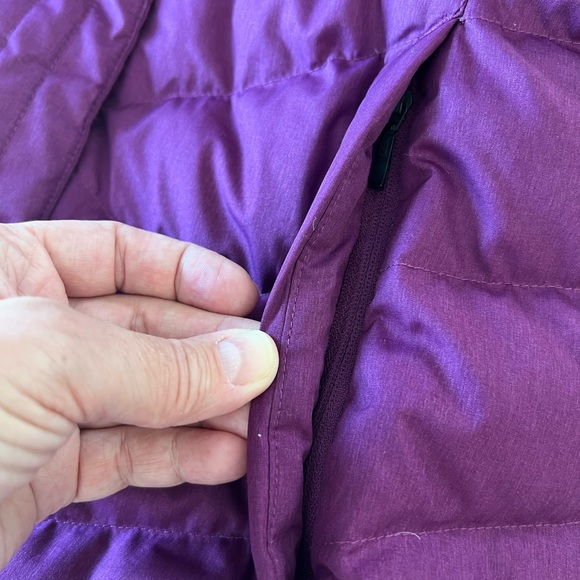 MARMOT Varma purple down filled winter coat size small - Picture 11 of 13